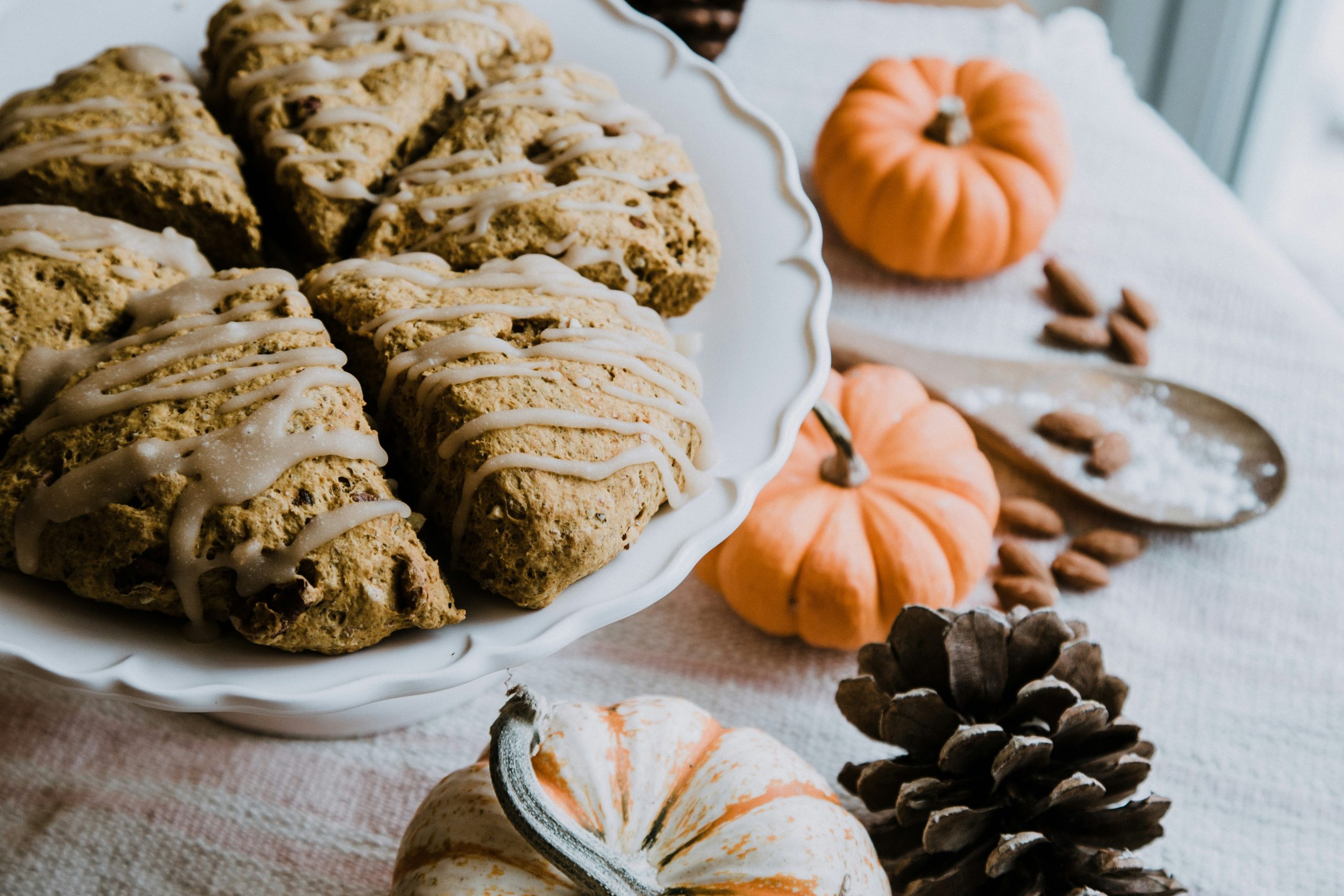 Maple Pumpkin Scones with Tender Centers and Crisp Edges
